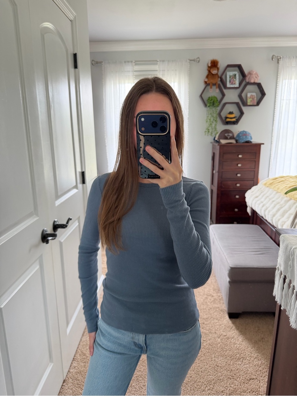Old Navy Ribbed Long Sleeve Tee